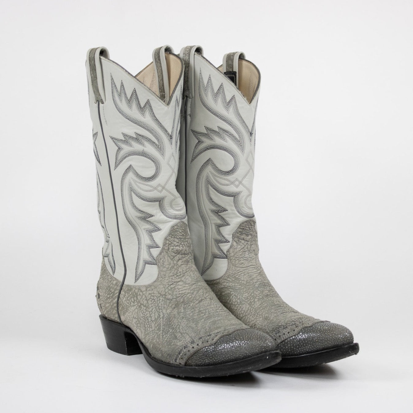 Exotic Lucchese Handmade Stingray Cowboy Boots
