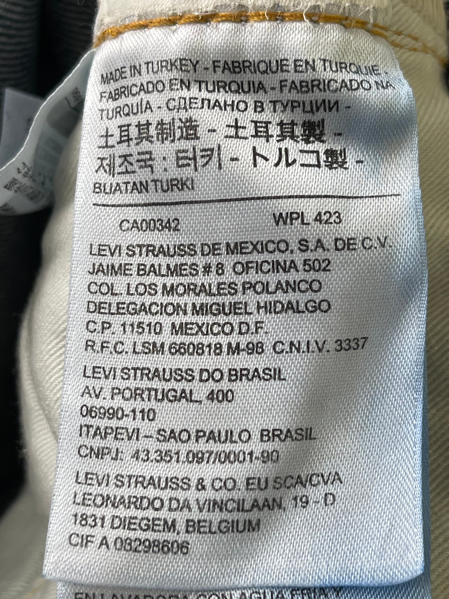 Levi's Vintage Clothing LVC 501 jeans (1966)
