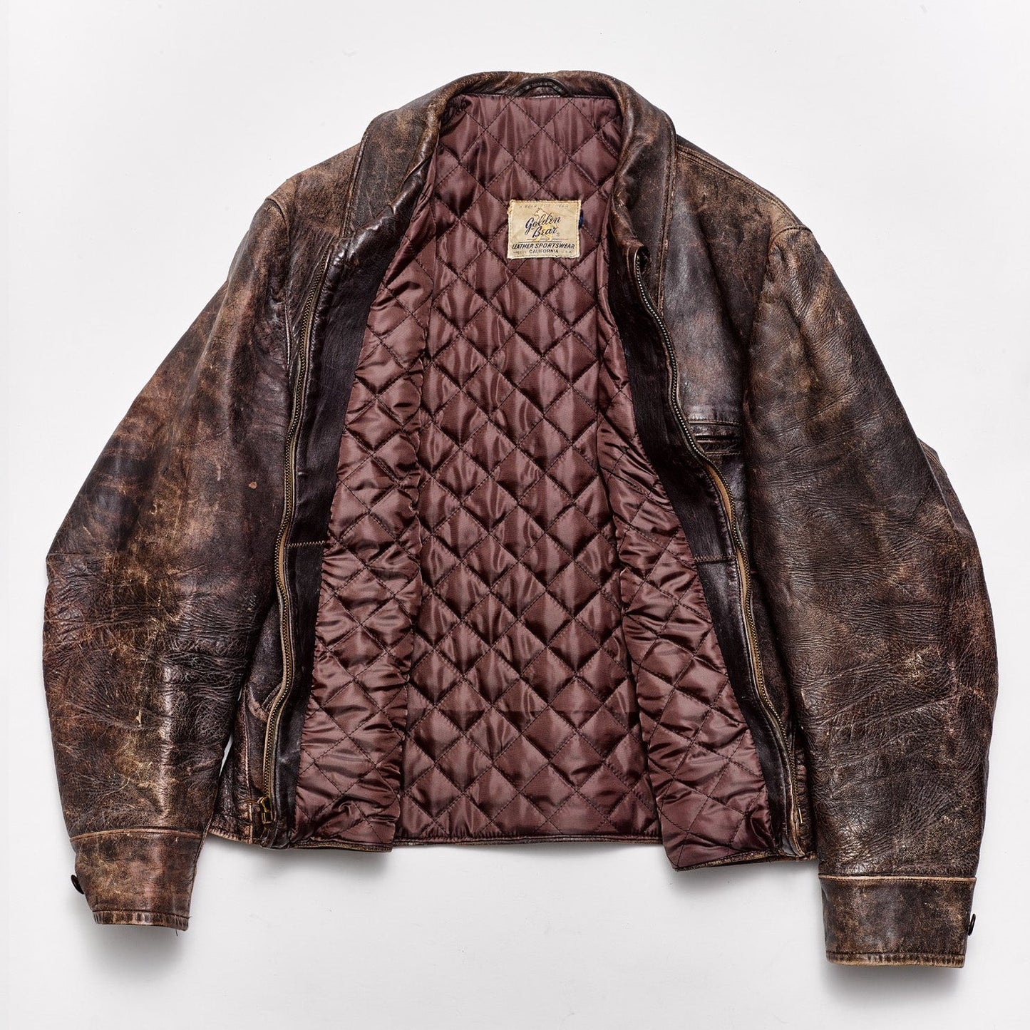 Golden Bear Leather Sportswear Jacket