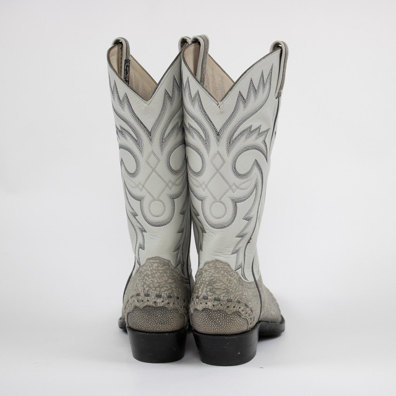 Exotic Lucchese Handmade Stingray Cowboy Boots