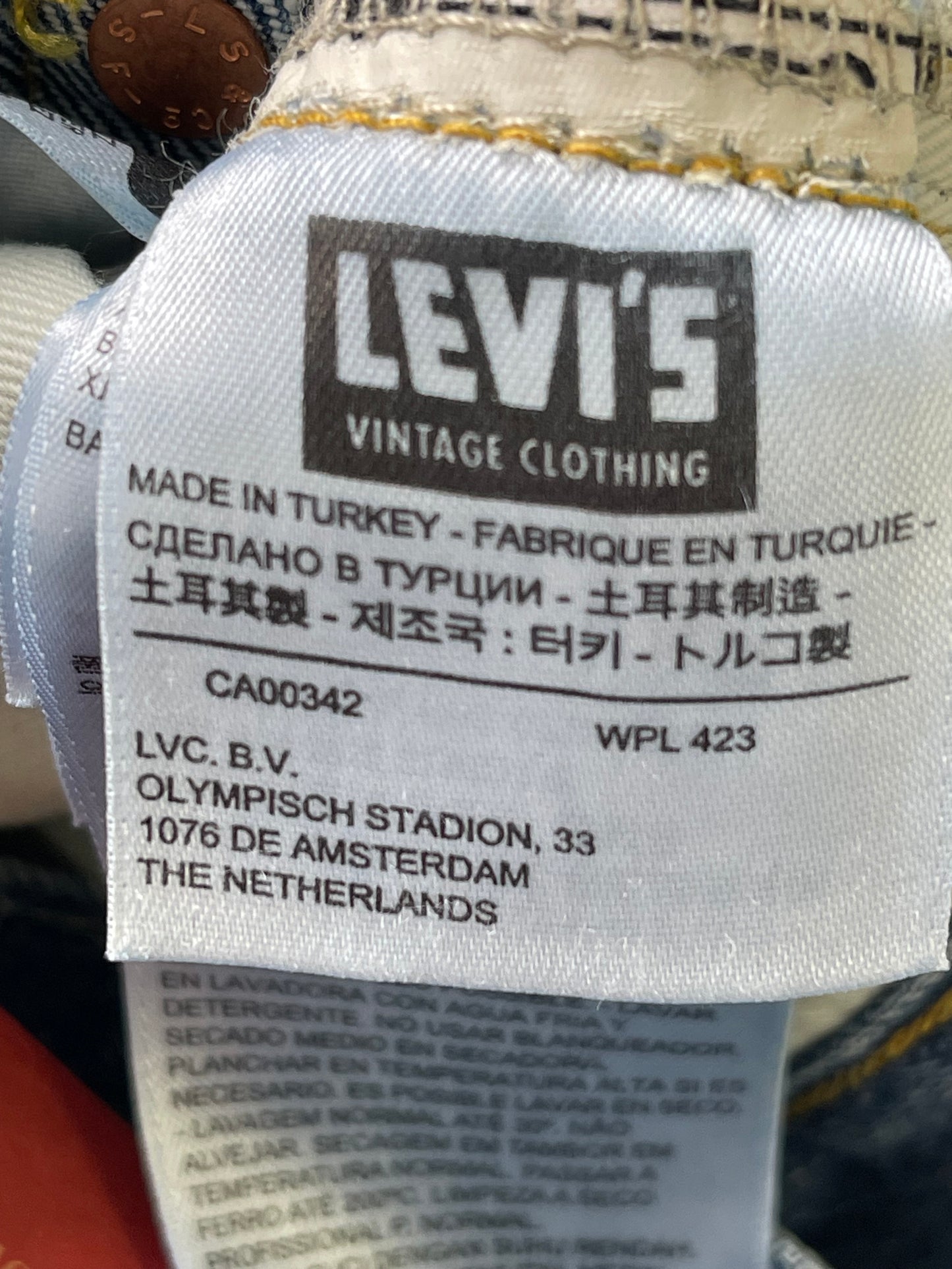 Levi's Vintage Clothing LVC 501 jeans (1954)