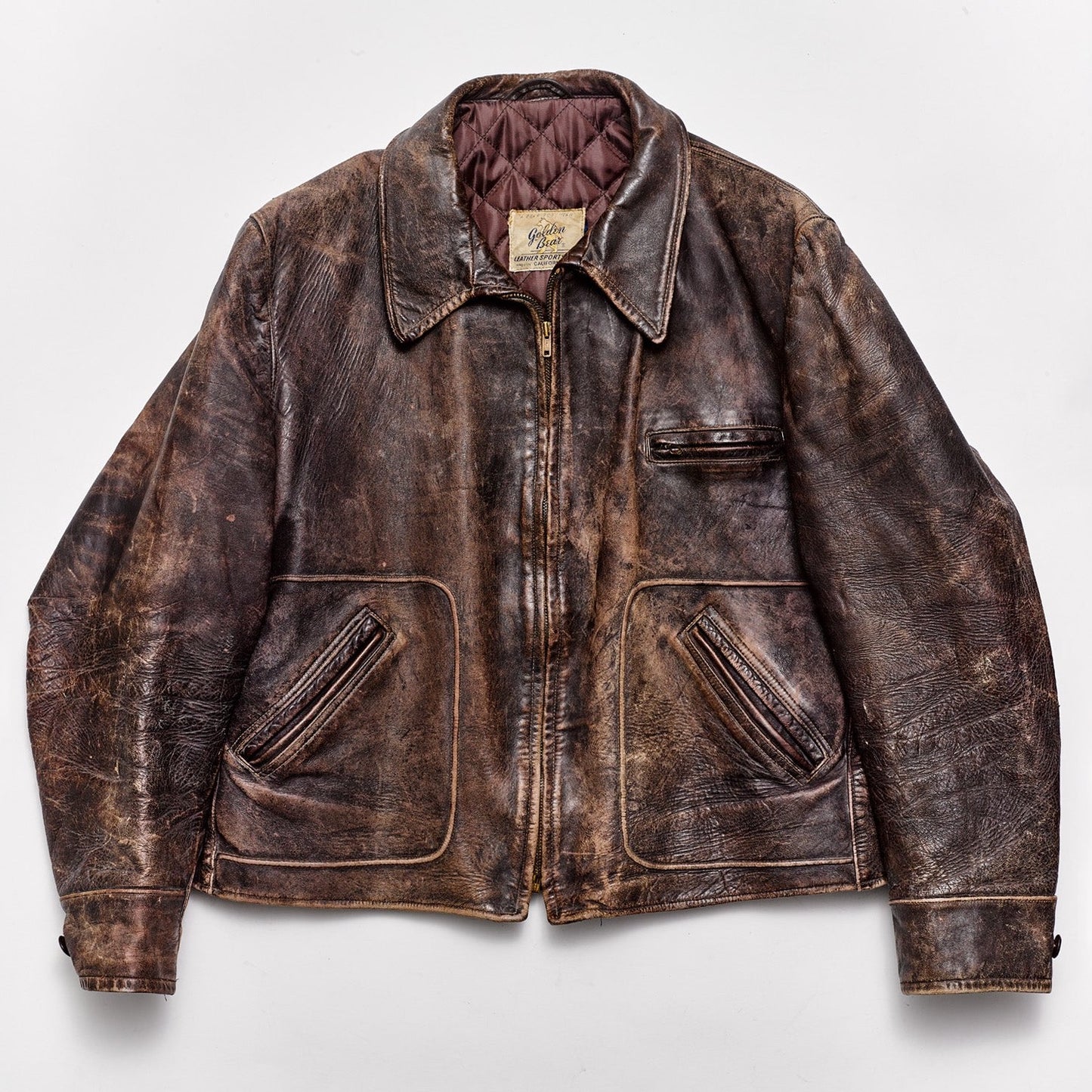 Golden Bear Leather Sportswear Jacket